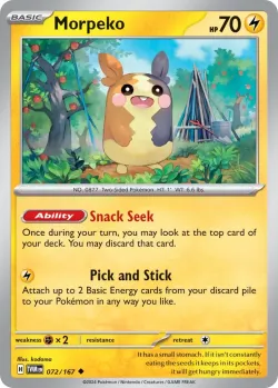 Morpeko #072/167 · Pokémon