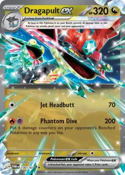Dragapult ex 「PLAY_POKEMON_PRIZE_PACK_SERIES_SIX 130/167」「EN」