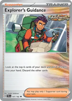 Explorer's Guidance 「PLAY_POKEMON_PRIZE_PACK_SERIES_SIX 147/162」「EN」