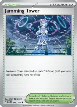 Jamming Tower 「PLAY_POKEMON_PRIZE_PACK_SERIES_SIX 153/167」「EN」