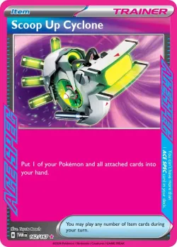 Scoop Up Cyclone 「PLAY_POKEMON_PRIZE_PACK_SERIES_SIX 162/167」「EN」