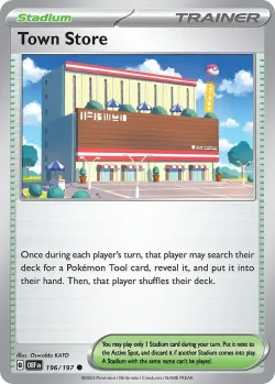 Town Store 「PLAY_POKEMON_PRIZE_PACK_SERIES_SIX 196/197」「EN」