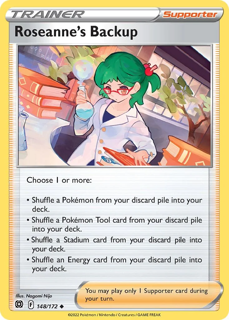Roseanne's Backup 「PLAY_POKEMON_PRIZE_PACK_SERIES_THREE 148/172」「EN」
