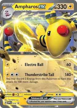 Ampharos ex #016 · Pokémon