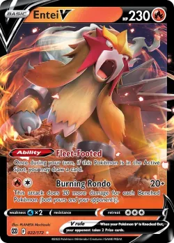 Entei V 「PLAY_POKEMON_PRIZE_PACK_SERIES_THREE 022/172」「EN」