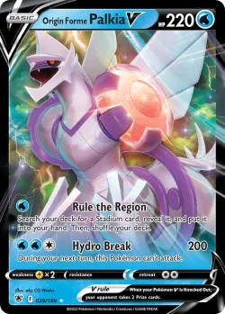 Origin Forme Palkia V 「PLAY_POKEMON_PRIZE_PACK_SERIES_THREE 039/189」「EN」
