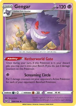 Gengar 「PLAY_POKEMON_PRIZE_PACK_SERIES_THREE 066/196」「EN」