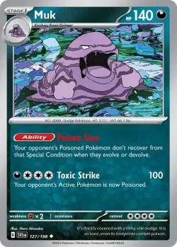 Muk 「PLAY_POKEMON_PRIZE_PACK_SERIES_THREE 127/198」「EN」