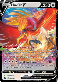 Ho-Oh V 「PLAY_POKEMON_PRIZE_PACK_SERIES_THREE 140/195」「EN」