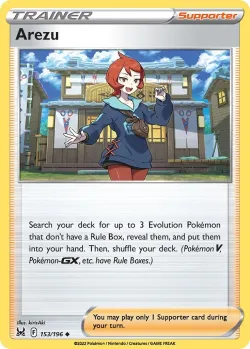 Arezu 「PLAY_POKEMON_PRIZE_PACK_SERIES_THREE 153/196」「EN」