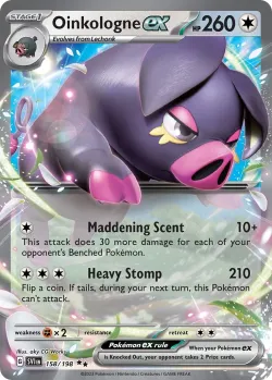 Oinkologne ex 「PLAY_POKEMON_PRIZE_PACK_SERIES_THREE 158/198」「EN」