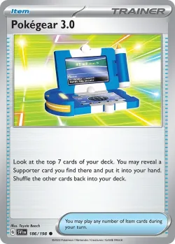 Pokégear 3.0 「PLAY_POKEMON_PRIZE_PACK_SERIES_THREE 186/198」「EN」
