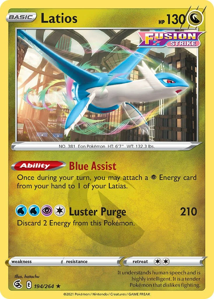 Latios 「PLAY_POKEMON_PRIZE_PACK_SERIES_TWO 194/264」「EN」