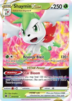 Shaymin VSTAR #014/172 · Pokémon