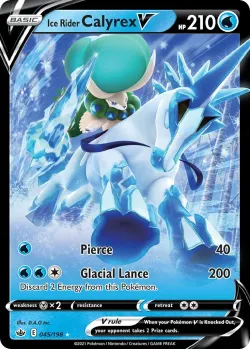 Ice Rider Calyrex V 「PLAY_POKEMON_PRIZE_PACK_SERIES_TWO 045/198」「EN」