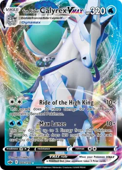 Ice Rider Calyrex VMAX 「PLAY_POKEMON_PRIZE_PACK_SERIES_TWO 046/198」「EN」