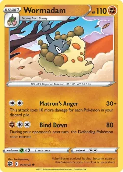Wormadam #077/172 · Pokémon