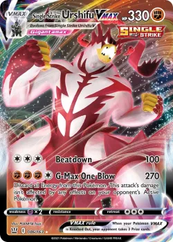 Single Strike Urshifu VMAX 「PLAY_POKEMON_PRIZE_PACK_SERIES_TWO 086/163」「EN」
