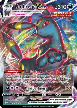 Umbreon VMAX 「PLAY_POKEMON_PRIZE_PACK_SERIES_TWO 095/203」「EN」
