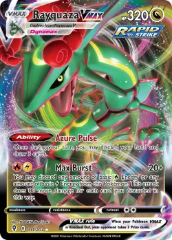 Rayquaza VMAX 「PLAY_POKEMON_PRIZE_PACK_SERIES_TWO 111/203」「EN」