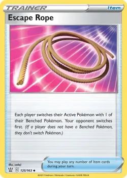 Escape Rope 「PLAY_POKEMON_PRIZE_PACK_SERIES_TWO 125/163」「EN」