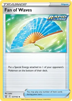 Fan of Waves 「PLAY_POKEMON_PRIZE_PACK_SERIES_TWO 127/163」「EN」