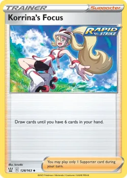 Korrina's Focus 「PLAY_POKEMON_PRIZE_PACK_SERIES_TWO 128/163」「EN」