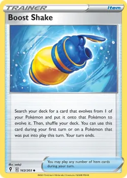 Boost Shake 「PLAY_POKEMON_PRIZE_PACK_SERIES_TWO 142/203」「EN」
