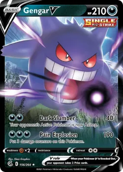 Gengar V 「PLAY_POKEMON_PRIZE_PACK_SERIES_TWO 156/264」「EN」