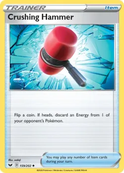 Crushing Hammer 「PLAY_POKEMON_PRIZE_PACK_SERIES_TWO 159/202」「EN」