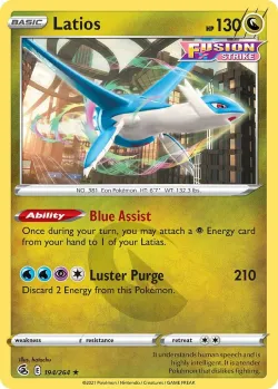 Latios 「PLAY_POKEMON_PRIZE_PACK_SERIES_TWO 194/264」「EN」