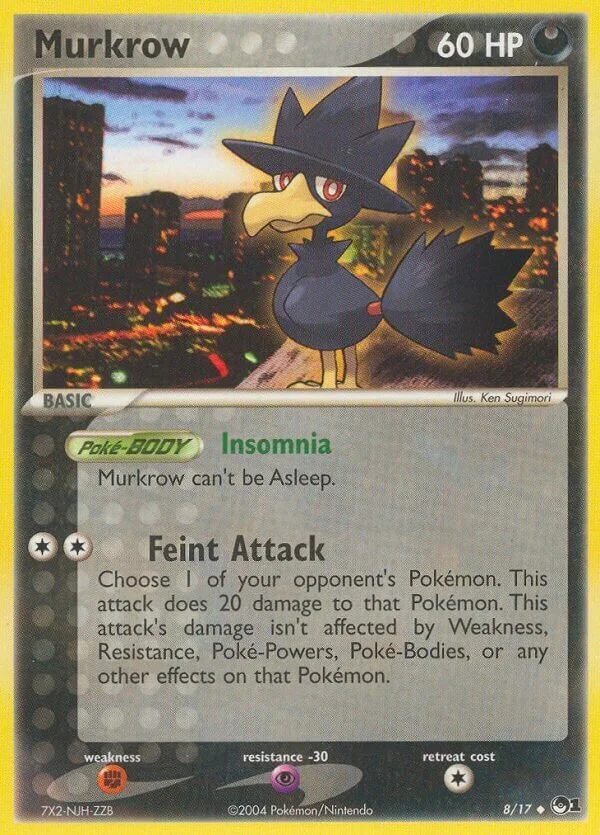 Murkrow 「POP1 8/17」「EN」