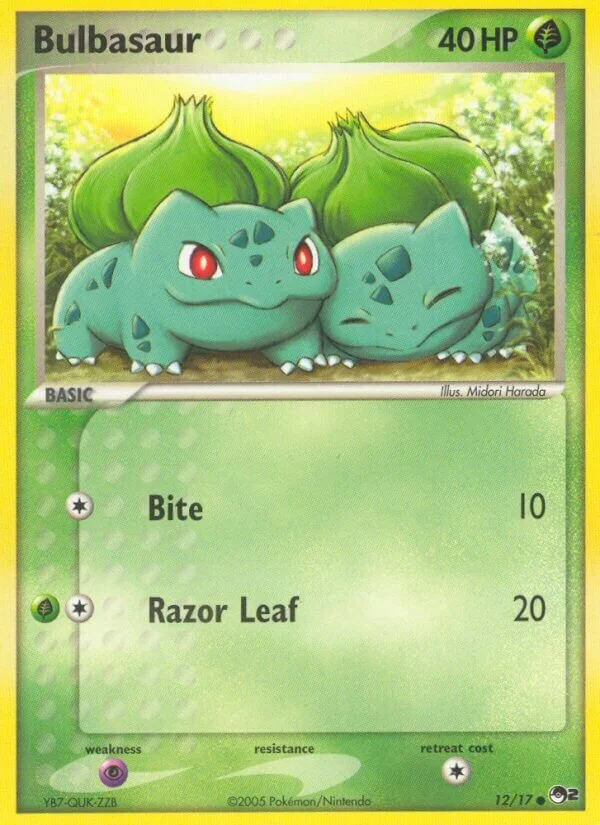 Bulbasaur 「POP2 12/17」「EN」