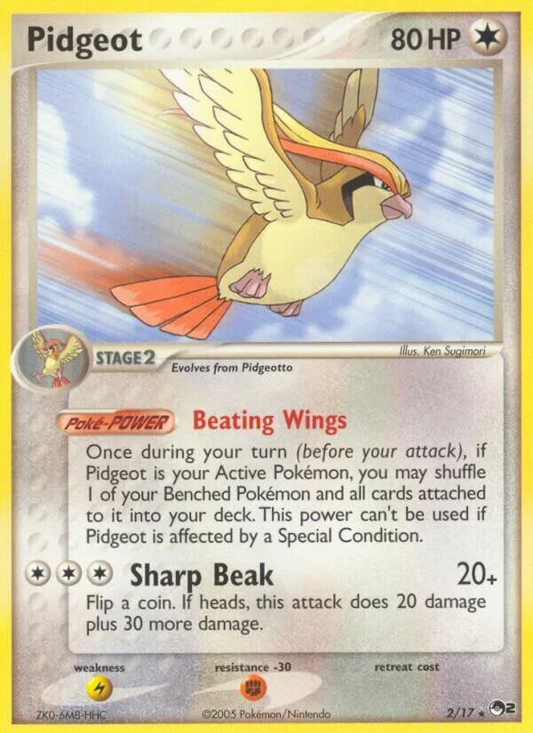 Pidgeot 「POP2 2/17」「EN」