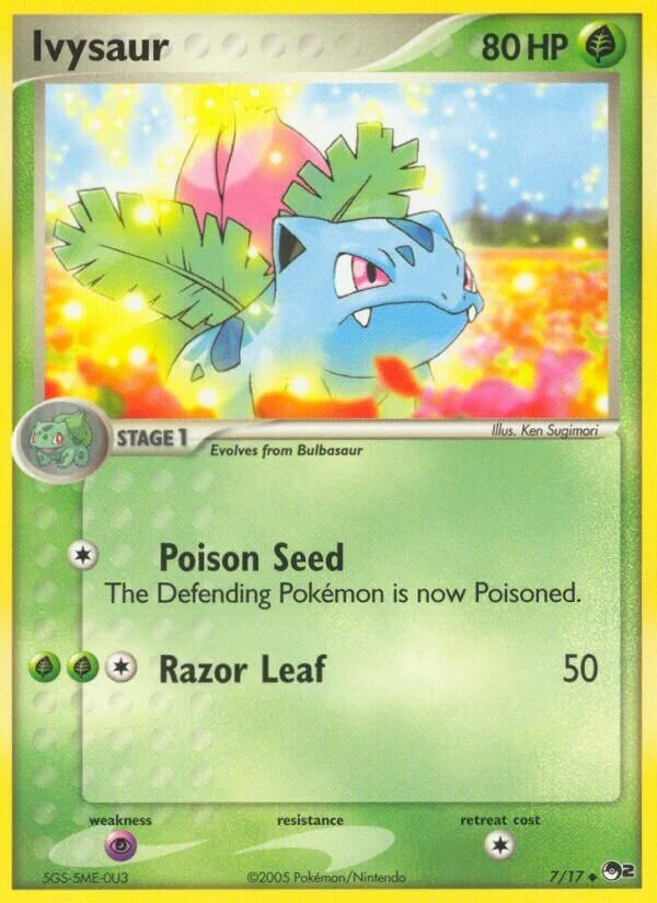 Ivysaur 「POP2 7/17」「EN」