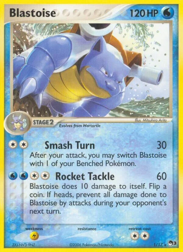 Blastoise 「POP3 1/17」「EN」