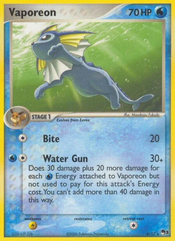 Vaporeon 「POP3 6/17」「EN」
