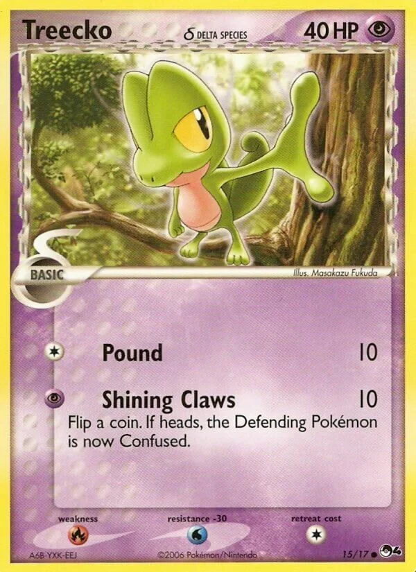 Treecko 「POP4 15/17」「EN」
