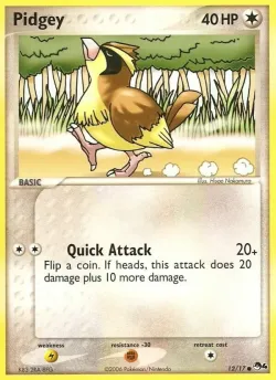 Pidgey 「POP4 12/17」「EN」