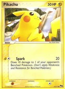 Pikachu 「POP4 13/17」「EN」