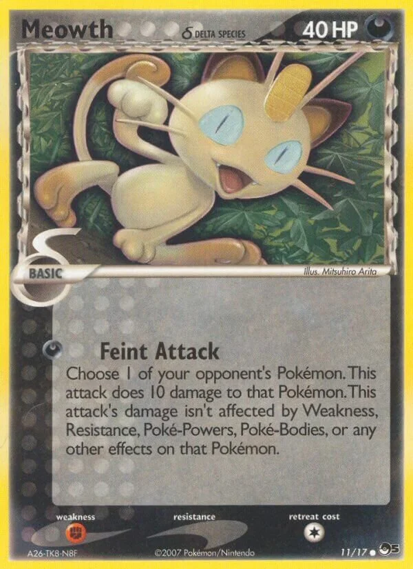 Meowth 「POP5 11/17」「EN」
