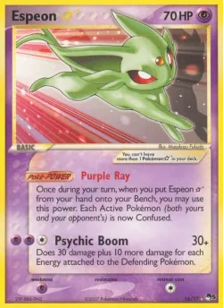 Espeon ☆ 「POP5 16/17」「EN」