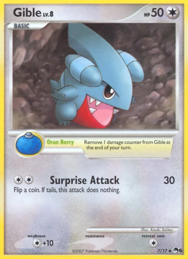 Gible 「POP6 7/17」「EN」