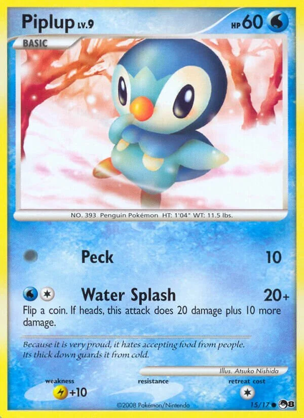 Piplup 「POP8 15/17」「EN」