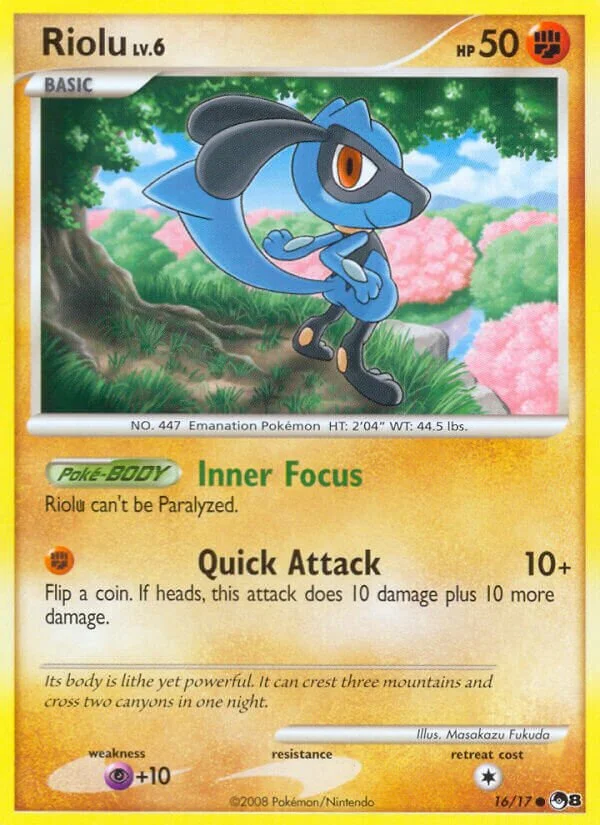Riolu 「POP8 16/17」「EN」
