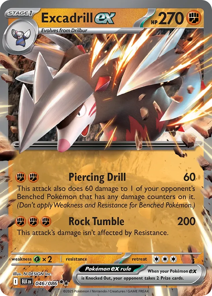 Excadrill ex 「BLK 046/086」「EN」