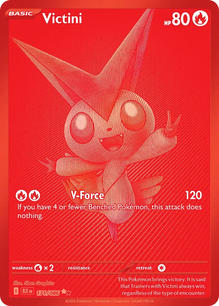Victini 「BLK 171/086」「EN」