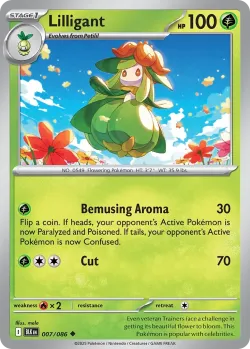 Lilligant #007/086 · Pokémon