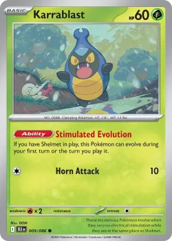 Karrablast #009/086 · Pokémon