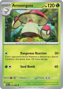 Amoonguss #011/086 · Pokémon